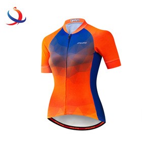 Custom Team Mountain Bike Clothing Racing sublimation women cycling jersey