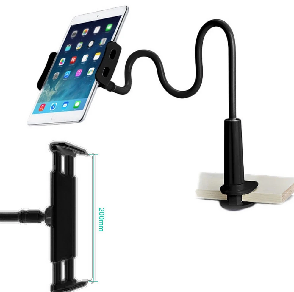 Customize 108-138cm Long Flexible Universal Mobile Phone Holder and for pad holder Stand,Lazy Bed Desktop Tablet Holder