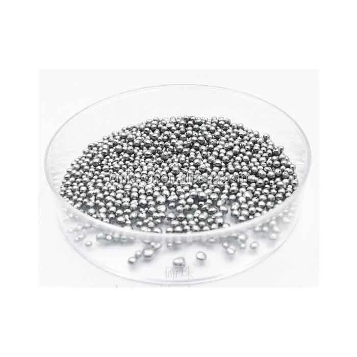 Customized 0.5-2.0 Silver Grey And Round Partilces Tellurium Pellets/ Shots For Semiconductor