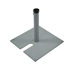 Customized High Quality Stamping Grey Painting Outdoor Metal Umbrella Stand