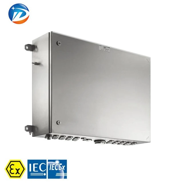 Customized IP66 stainless steel EJE-S C Series explosion proof control station and Junction box with CNEx ATEx IECEx certificate