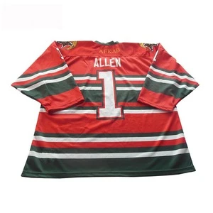 Customized Logo/Name/Number/Size/design Sublimated Ice Hockey Wear