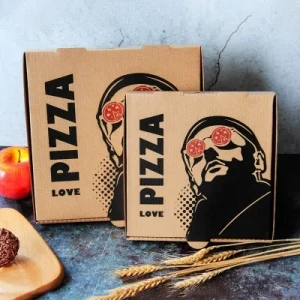 Customized Printing Size Cheap Corrugated Pizza Boxes Pizza Packing Box