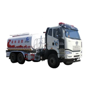 Customized size plant watering tanker truck with 4x2 drive form