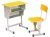 Import Customized Style Modern School Desk and Chair  Cheap School Furniture Primary School Furniture Children Desk from China