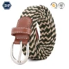 Customized Wholesale high Quality Polyester Knitted Elastic Braided Mens Rope Belt