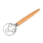 Danish Manual Dough Whisk Mixer Blender Admixer for Cake Dessert Bread Pizza Pastry Food Hand Kitchenware Tool Stainless Steel