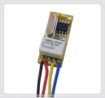 DC3.5V-12V 1CH relay switch ,Micro mini size receiver 315mhz/433mhz