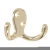 Import Decoration Wall Mounted Towel Double Coat Hook from Taiwan