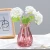 Import Decorative Big Glass Vase Jar Colored Glass Flower Vase Unique Clear Glass Flower Vase from China