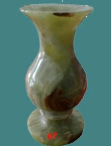 Decorative Green Onyx Stone Vase DSF-LH28