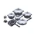 Import Dessini Die Casting Double Sided Grill Pan Non-Stick Aluminium Cookware Set from China