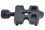 Digital Camera Tripod Shutter Quick Release Clamp Plate Adapter Set Black