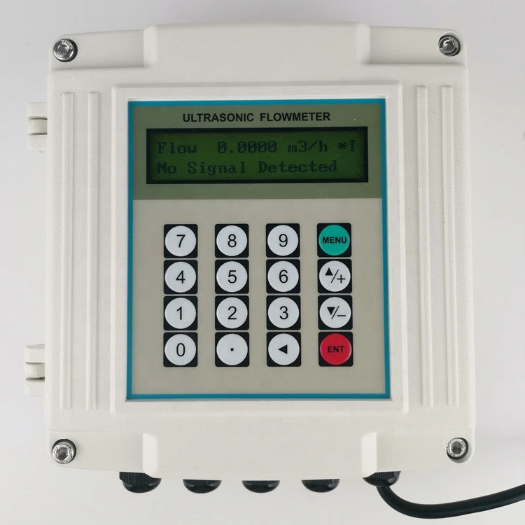 Digital fluid and heat flux energy ultrasonic flow sensor measuring 4-20mA Output RS485  ultrasonic water flow meter