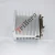 Import DIN rail mount aluminum heat sink, heatsink with DIN rail mount base for SSR relay from China