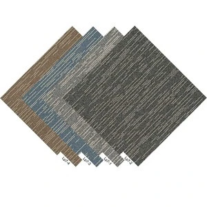 Discount Fireproof Luxury Golf Club Anti Dust Inexpensive Colorful Plain Modular Carpet In Airport Floor Carpet Tile