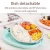 Import Dishes &amp; Plates Dinnerware Happy Monkey 3 Compartment Stainless Steel 304 Kids Children Dining Plate With spoon from China