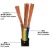 Import Dongguan Guangying RVV 3x2.5mm2 Soft PVC 3 Core Electrical Power Cable RVV 3x1.5mm2 / RVV 3*2.5 Flexible Cable from China