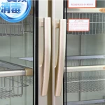 Double Door Commercial Kitchen Tableware Disinfection Cabinet 970L Ozone Dish Disinfection Cabinet