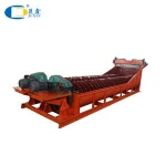 Double spiral sand washer / screw sand washing machine manufacturer