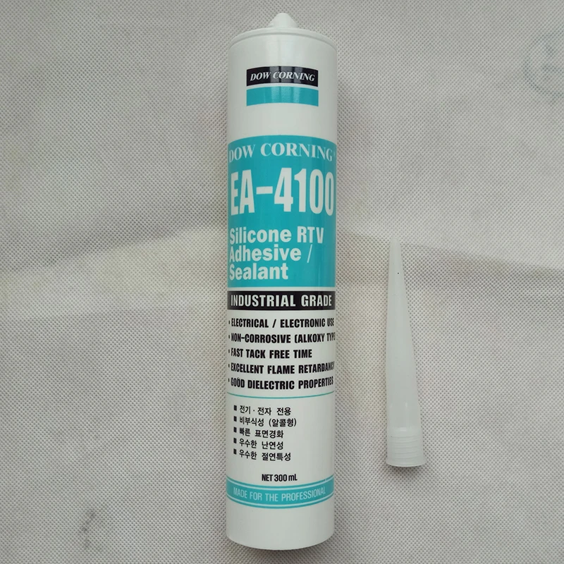 Dowsil EA-4100 White Sealant Coated with Fireproof Insulation 300 Heat Resistant