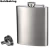 Import Drinkware Outdoor Pocket 9oz Stainless Steel Hip Flask Portable Hip Flask Liquor Whisky Alcohol Funnel from China