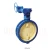 Import Ductile Iron/Cast Steel Worm Gear Flanged Triple Eccentric Soft Seal Butterfly Valve from China