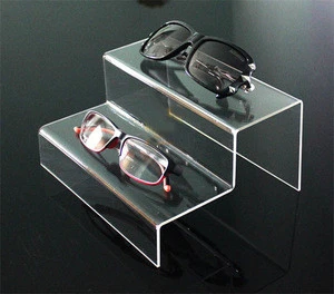 Eco-Friendly Glasses Rack Lucite Eyewear Display Tray Plexiglass Eyewear Display