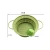 Import Eco-friendly High Quality Houseware Collapsible foldable Silicone Colander Folding Silicone Strainer from China