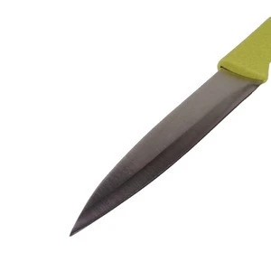 Eco-friendly Natural 5&#39;&#39; Utility Knife Stainless Steel KItchen Knife with Wheat Straw Handle