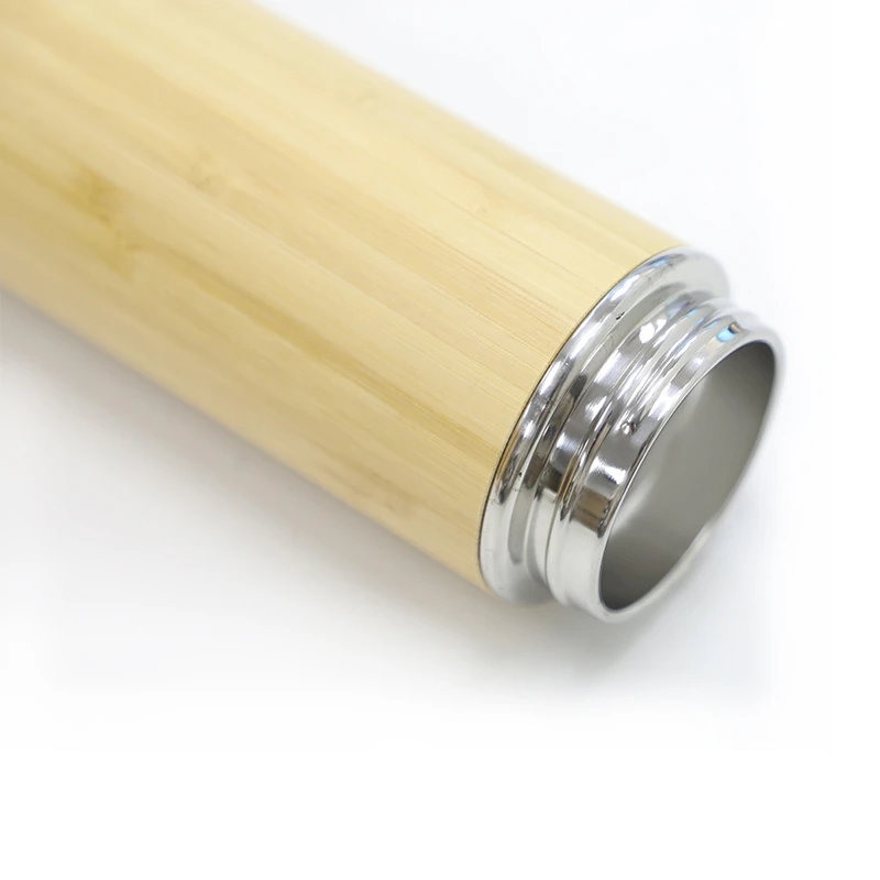 Eco-friendly Natural Bamboo Thermos Vacuum Flask Thermos