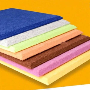 ECO friendly polyester fiber acoustic panel for construction