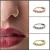 Import Eico Fashion Jewelry Nose Ring Gold 14K Nose Ring 2020 from China