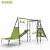 Import Eight Functions Play set Outdoor Metal children outdoor Playground Swing  With Plastic Slide from China