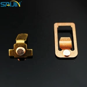 Electric copper material stamping contacts  for switch accessories