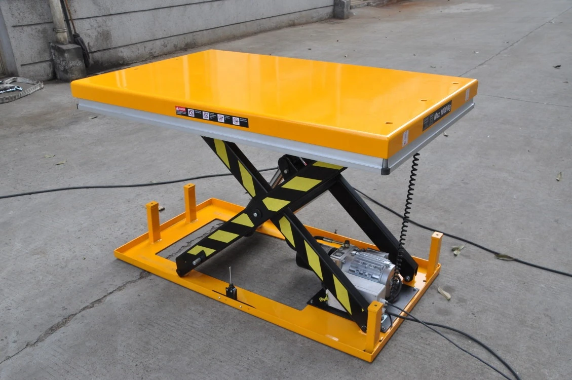 electric scissor lift table 4t lifting work platform scissor table lift