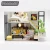 Import Elegant packing different type miniature dollhouse Cynthias holiday diy house toy for home decor from China
