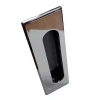 Elegant texture Chromed Recessed drawer handle industrial accessories Zinc alloy metal handle VERY high quality