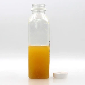 Empty 500ml 500 ml 16oz 16 oz PET clear juice beverage plastic bottle