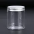 Import empty food container PET plastic jar 250 ml cosmetic cream jars 250g clear pet 68 caliber PP cap 8oz plastic jar from China