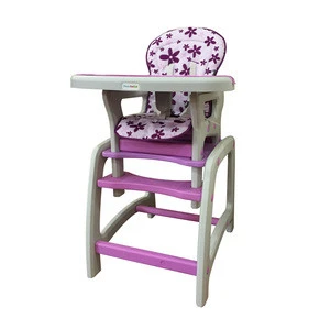 EN14988 Ningbo Dearbebe Plastic Highchair 3 in 1 High Chair for Eat Baby Chair Dinning