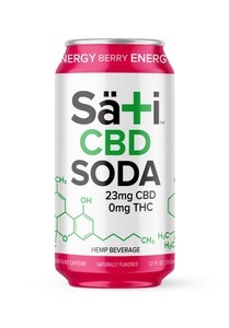 Energy Berry CBD Soda