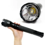 Enforcement popular sturdy 3xD D size battery Anti Slip extreme bright IPX7 long runtime durable led torch