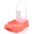 Import Environmentally friendly non-toxic plastic dog food bucket dog drinking water bowl cat bowl large pet automatic feeder from China