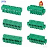 Equivalent green phoenix contact 3.5 3.81 5.0 5.08 mm pitch 2 to 22 24 pin pluggable terminal block