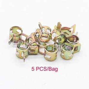 ERIKC Spring Clip Fuel Line Hose Water Pipe Air Tube Clamps Fastener E1021098 Air Clip Clamps Fasteners Assortment Kit