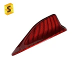 ES W-BM-021 Auto car fm amroof shark carbon fiber decoration car radio antenna for subaru