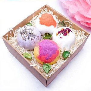 European and American essential oil dried flower candy explosion ball to remove dead skin moist bubble bath ball