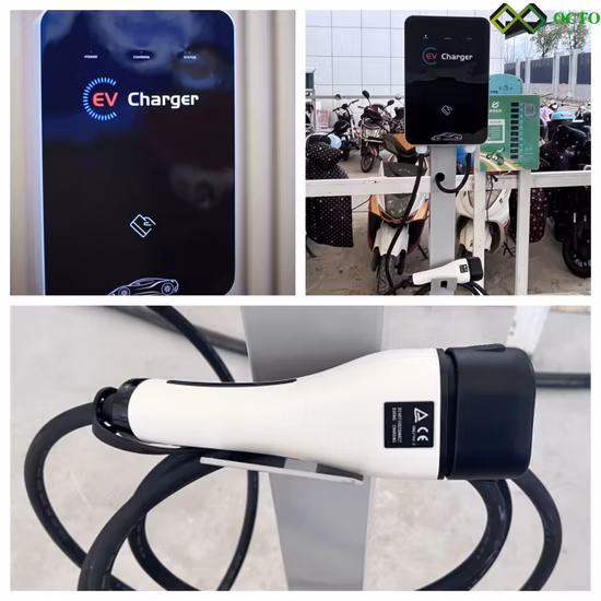 European CE Efl TUV SAE IP54 Floor Mounted Wall Mounted Home Commercial Fast Quick High Speed EV Car Charger Cheap Universal Electric Vehicle Charging Station