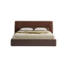 European design cashmere fabric king bed